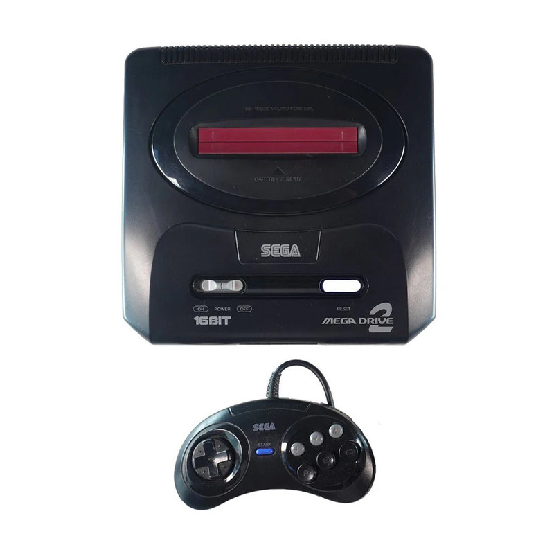 (Pre-Owned) Sega Mega Drive Console - Black - ريترو